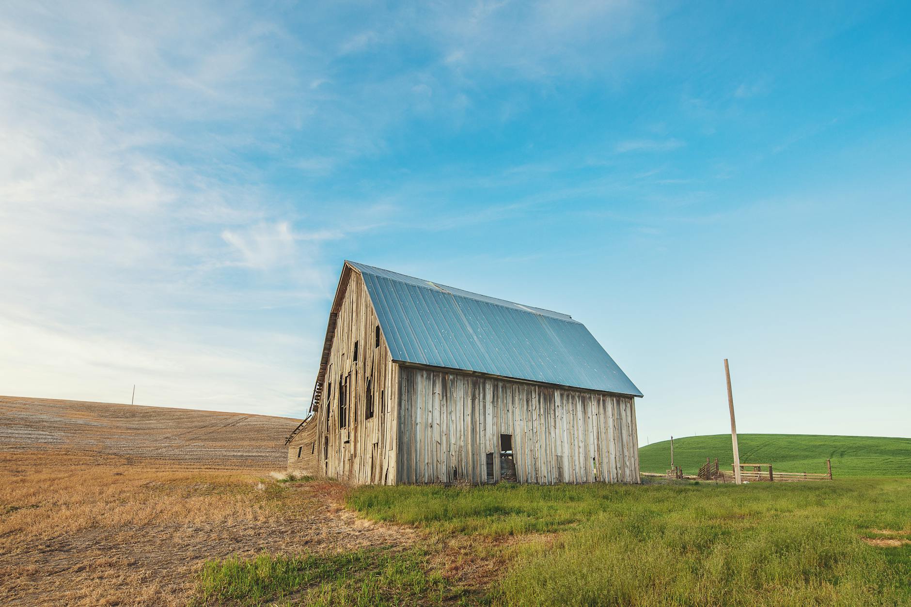 Rural barn typically inspected by TPI